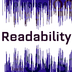 Readability over soundwave